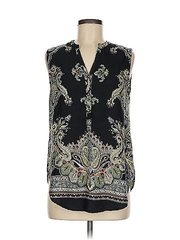 Blue Rain Sleeveless Blouse (view 1)