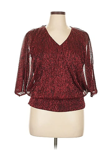 MSK 3/4 Sleeve Blouse (view 1)