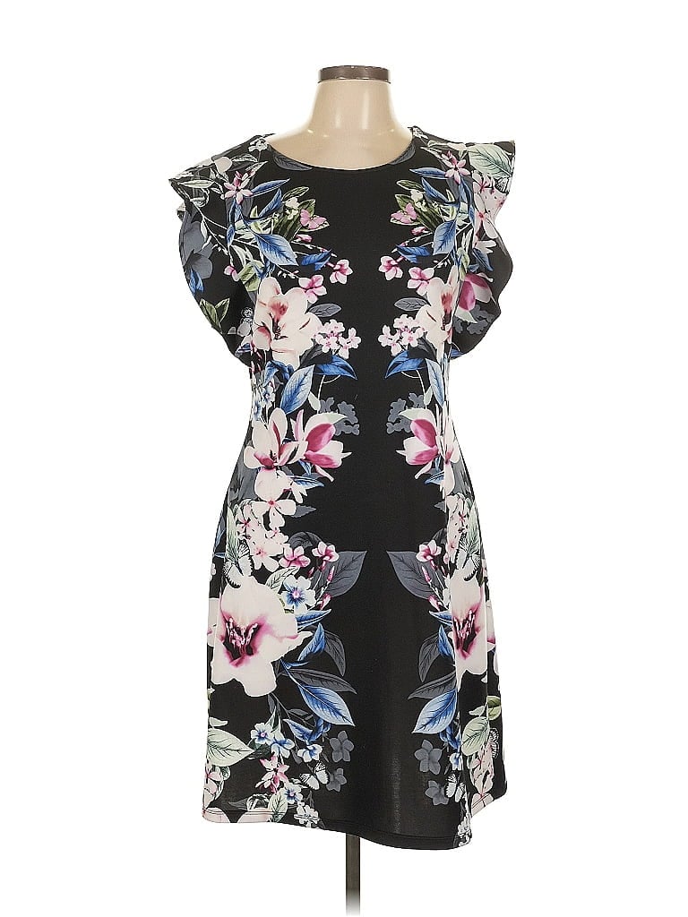 Pre-owned Abs Collection Cocktail Dress In Black