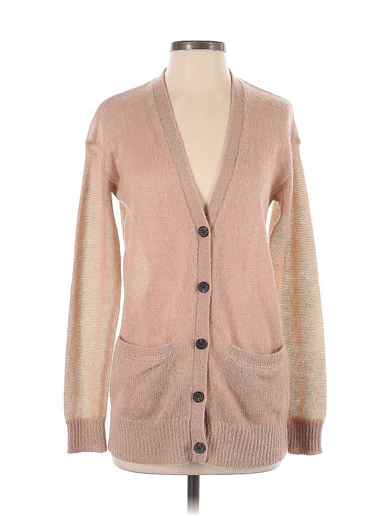 Pre-owned Abercrombie & Fitch Cardigan Sweater In Brown