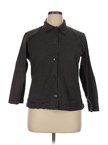 Chico's Design 3/4 Sleeve Button-Down Shirt (view 1)