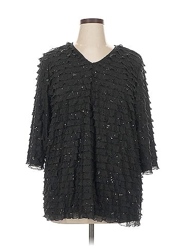 Wrangler Jeans Co 3/4 Sleeve Blouse (view 1)