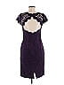 ML Monique Lhuillier Purple Cocktail Dress Size 6 - photo 2