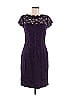 ML Monique Lhuillier Purple Cocktail Dress Size 6 - photo 1