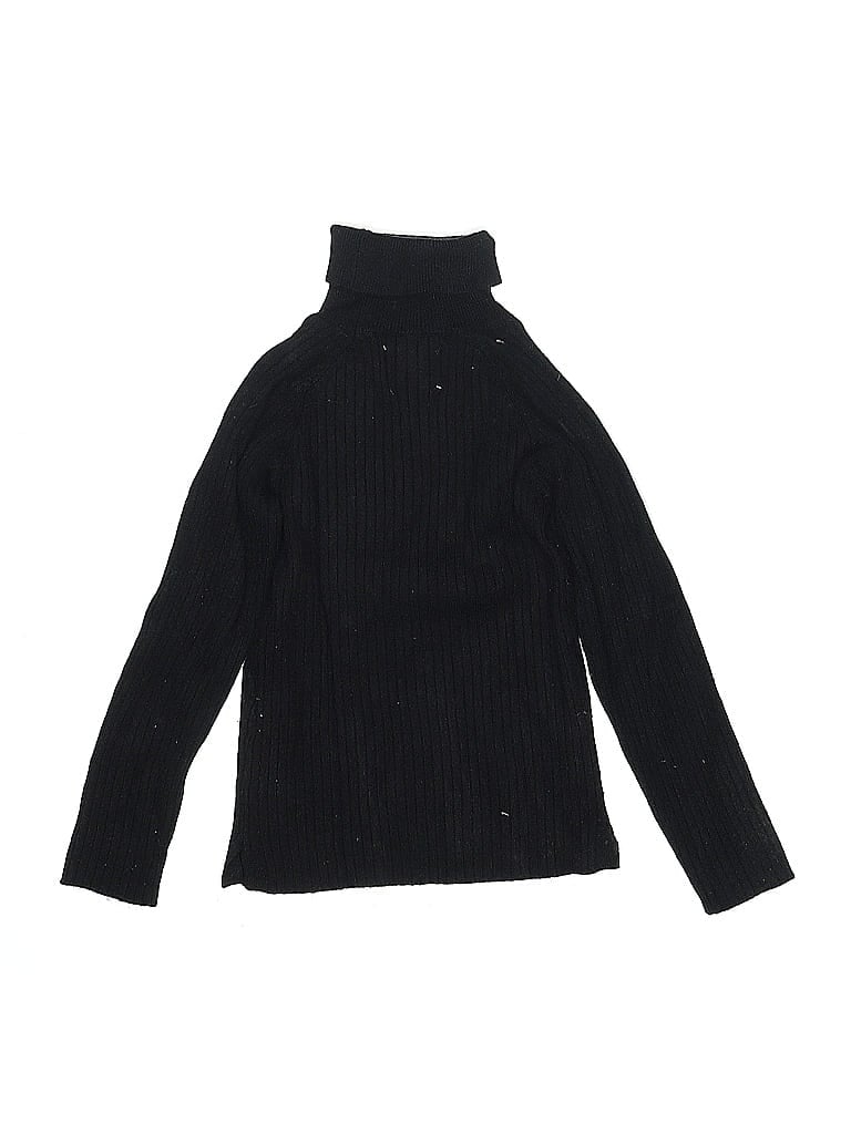 Pre-owned Zara Kids' Turtleneck Sweater In Black