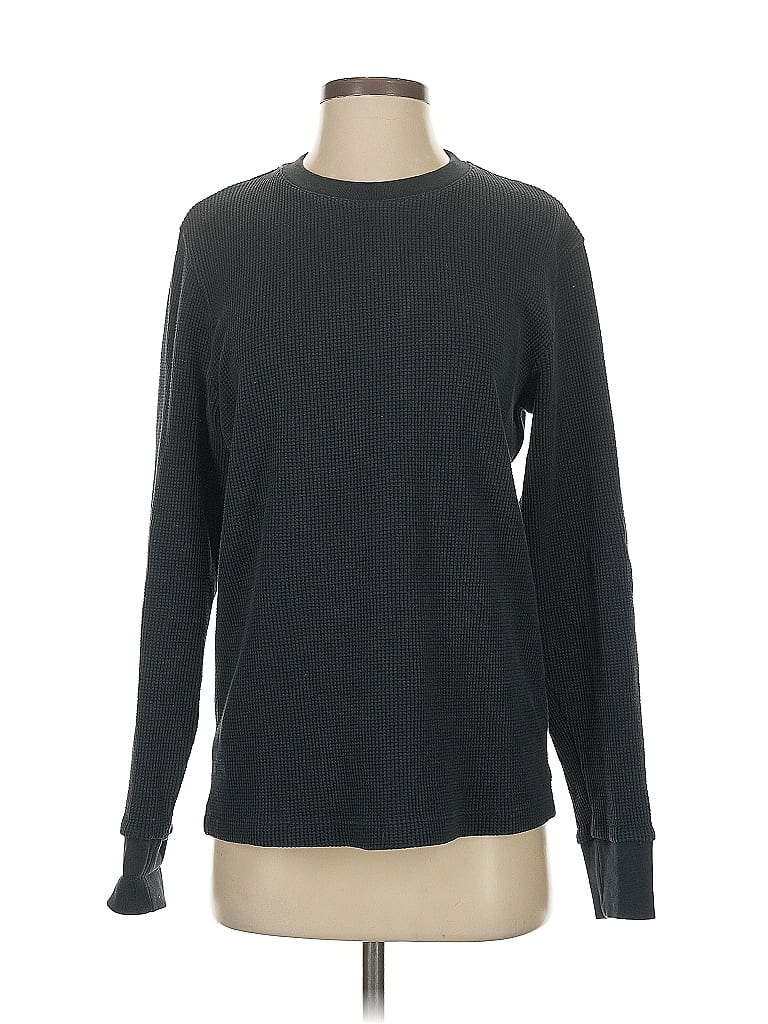 Pre-owned Theory Pullover Sweater In Gray