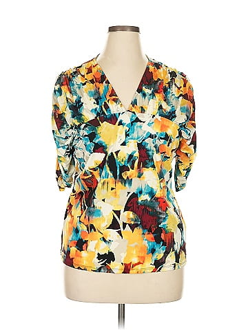 Bold Elements Short Sleeve Blouse (view 1)