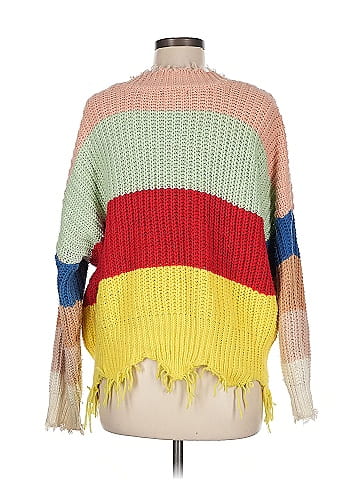 Main Strip Pullover Sweater (view 2)