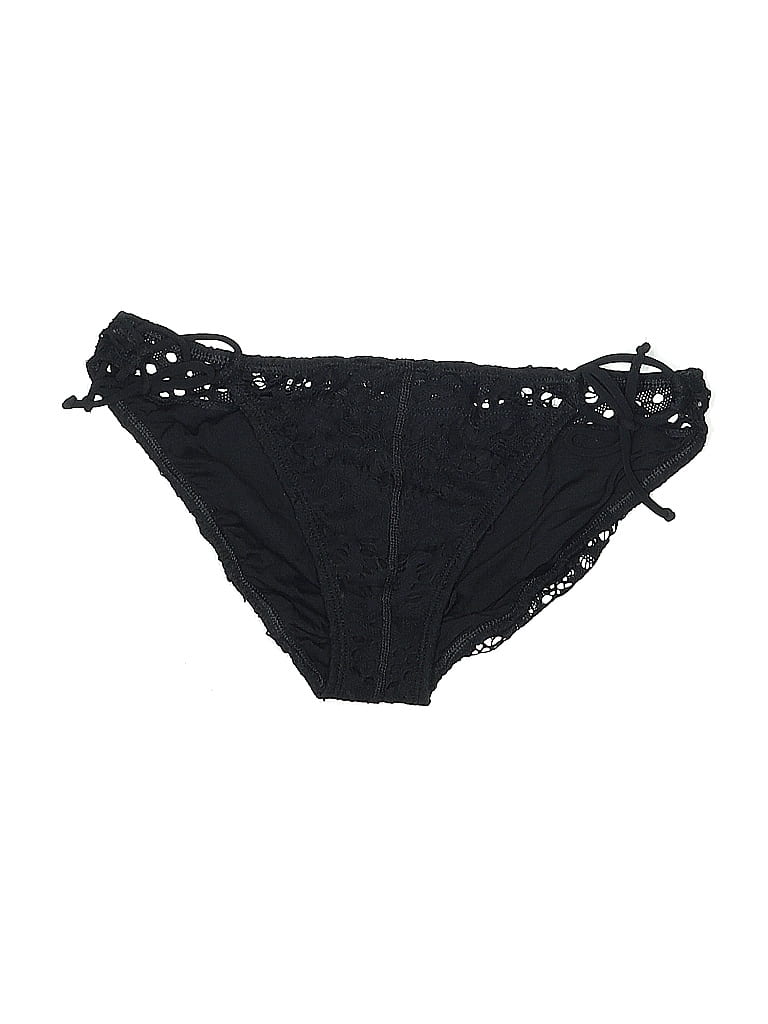Pre-owned Robin Piccone Swimsuit Bottoms In Black