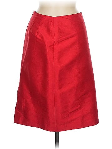 Linda Allard Ellen Tracy Silk Skirt (view 1)
