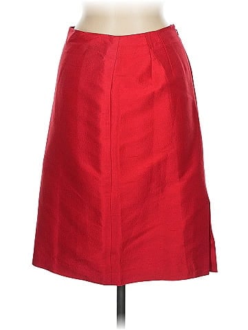 Linda Allard Ellen Tracy Silk Skirt (view 2)