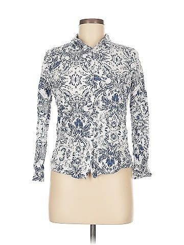 Big Dart Long Sleeve Blouse (view 1)