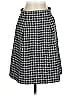 Classiques Entier 100% Cotton Houndstooth Gray Formal Skirt Size 4 - photo 1