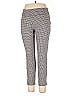 Cooper & Ella Houndstooth Gray Ivory Dress Pants Size 14 - photo 1