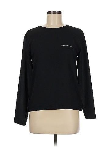 Zara W&B Collection Long Sleeve Top (view 1)