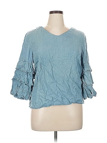 Velvet Heart 3/4 Sleeve Blouse (view 1)