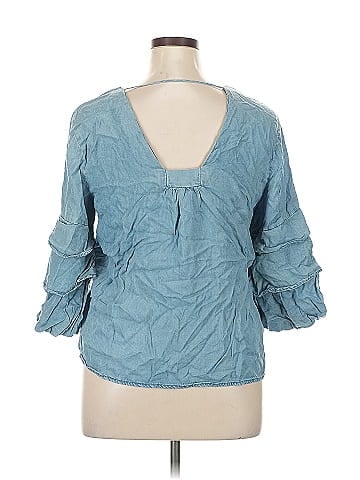 Velvet Heart 3/4 Sleeve Blouse (view 2)