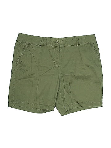 Ann Taylor LOFT Khaki Shorts (view 1)