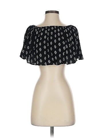 Earthbound Trading Co. Short Sleeve Blouse (view 1)