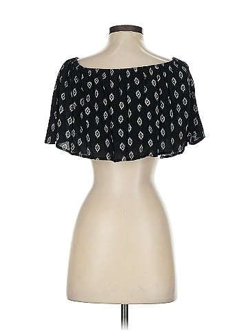 Earthbound Trading Co. Short Sleeve Blouse (view 2)