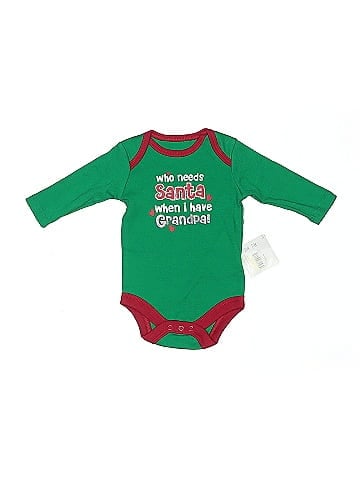 Holiday Time Long Sleeve Onesie (view 1)