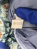 Unbranded 100% Polyester Paisley Blue Jacket Size S - photo 4