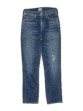 Rock Revival Hearts Blue Jeans Size 25 waist