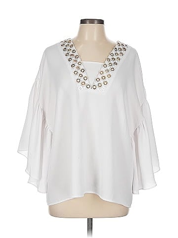 Black Label by Chico's 3/4 Sleeve Blouse (view 1)