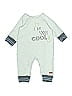Robeez 100% Cotton Green Gray Long Sleeve Outfit Size 6-9 mo - photo 1