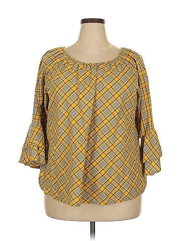Suzanne Betro 3/4 Sleeve Blouse (view 1)