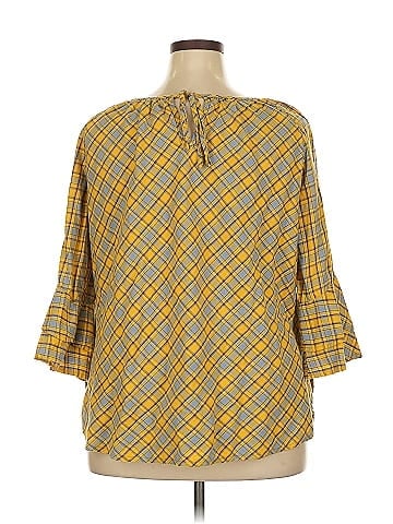 Suzanne Betro 3/4 Sleeve Blouse (view 2)