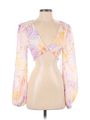 Majorelle Long Sleeve Blouse (view 1)