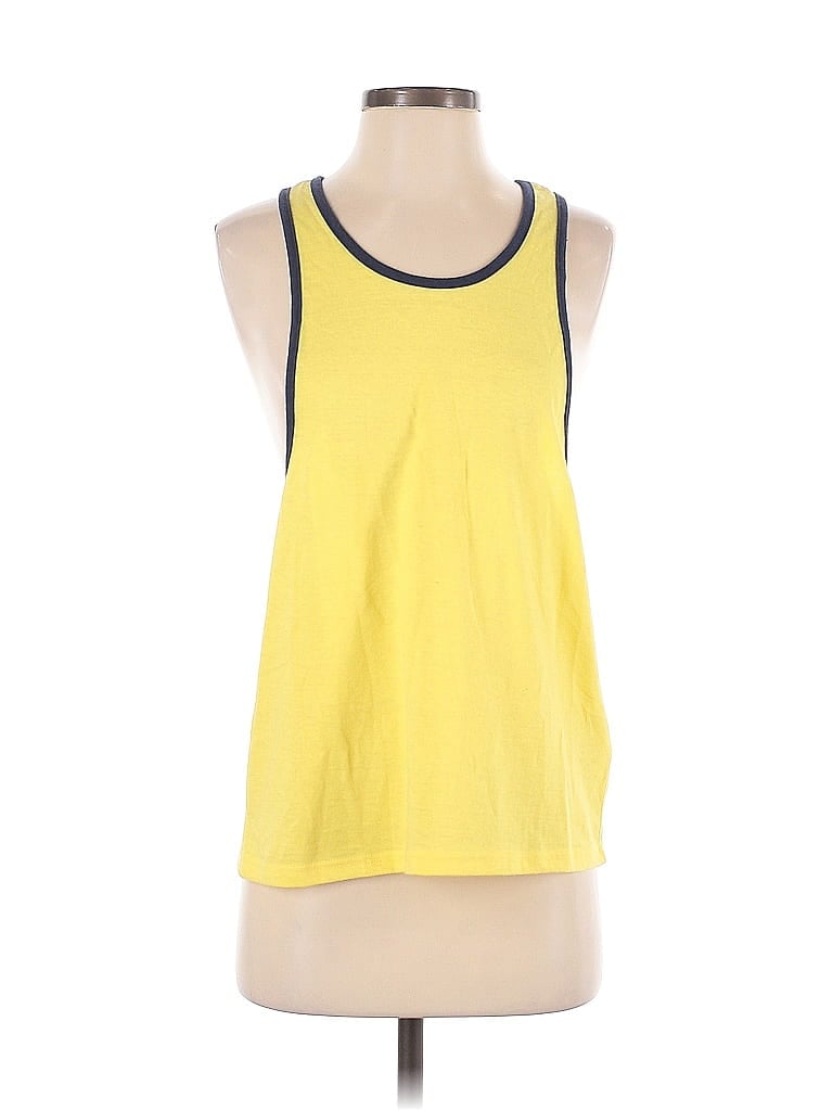 Pre-owned Bdg Sleeveless T-shirt In Yellow