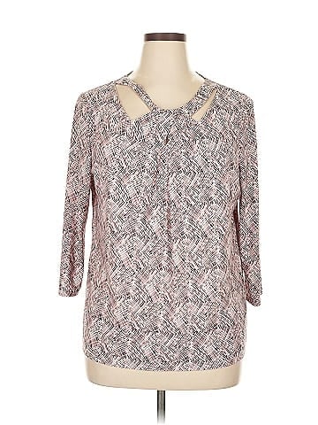Kasper 3/4 Sleeve Blouse (view 1)