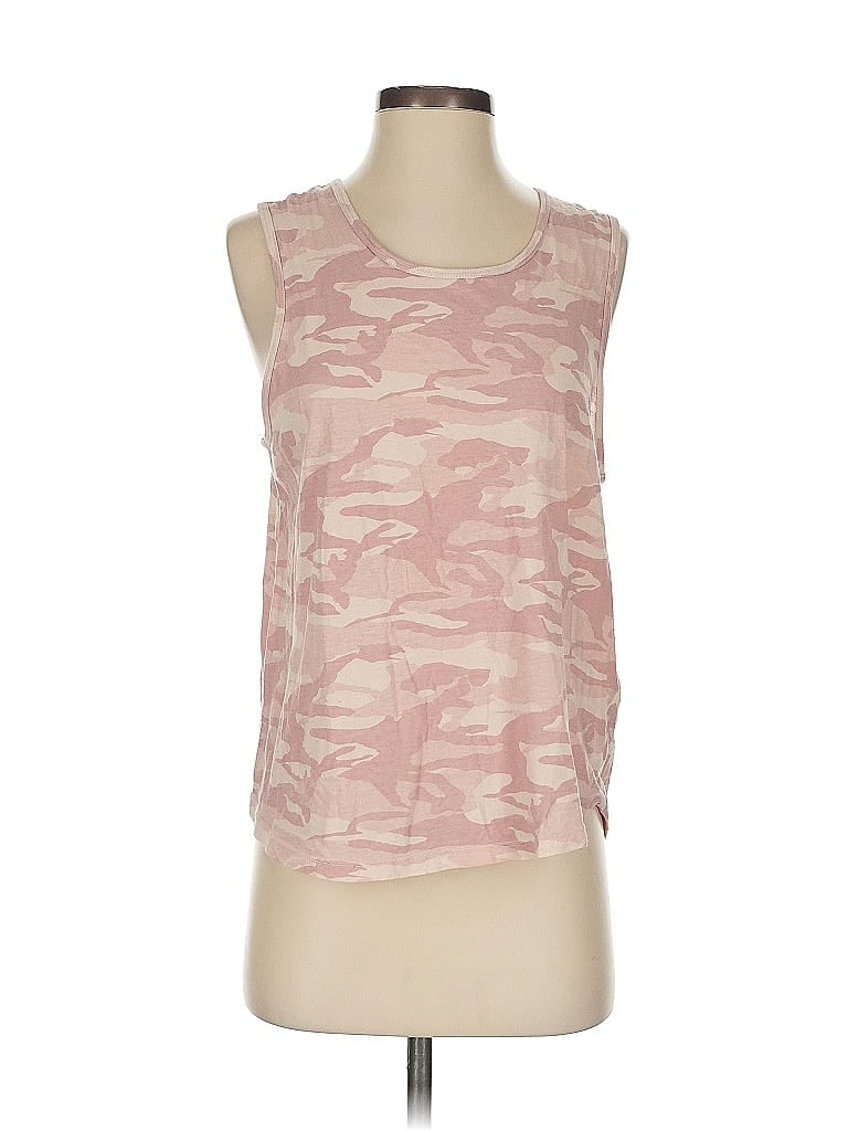 Pre-owned Monrow Sleeveless T-shirt In Pink