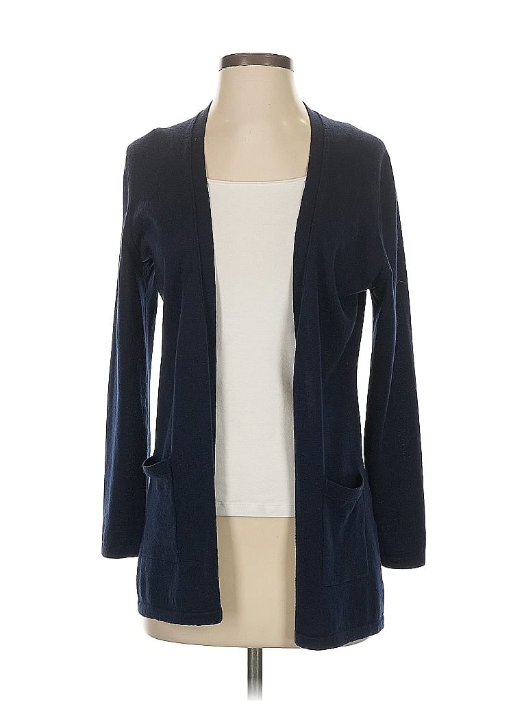 CLASSIQUES ENTIER Pre-owned Wool Cardigan Sweater In Blue