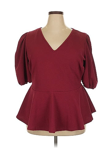 Ashley Stewart 3/4 Sleeve Top (view 1)