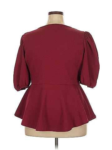 Ashley Stewart 3/4 Sleeve Top (view 2)