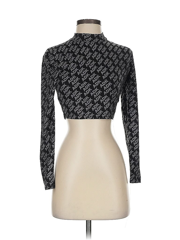 Pre-owned Adika Long Sleeve Turtleneck In Black