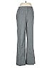 Lafayette 148 New York Houndstooth Gray Wool Pants Size 6 - photo 1