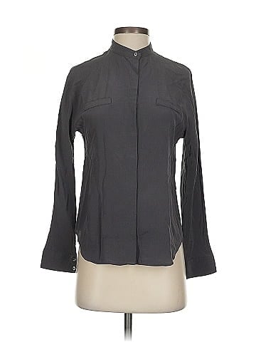 Cuyana Long Sleeve Silk Top (view 1)