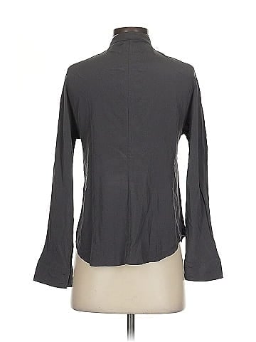 Cuyana Long Sleeve Silk Top (view 2)