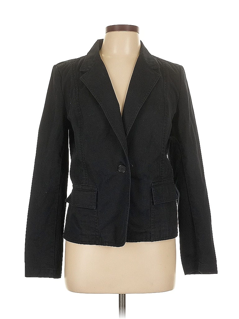 Pre-owned Calvin Klein Blazer Jacket In Black
