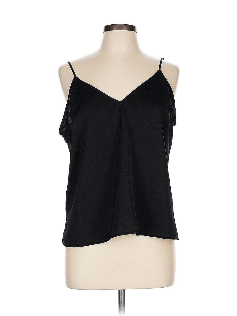 Pre-owned A New Day Sleeveless Blouse In Black
