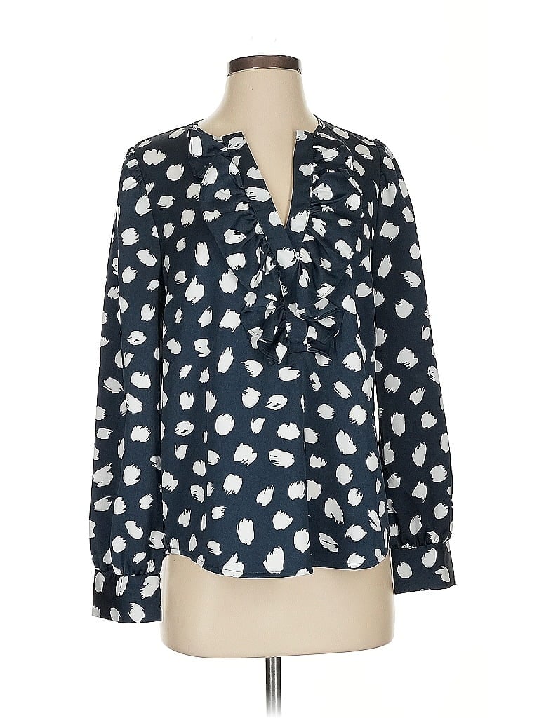 Click to view more detailed imagery on our partner's website Pre-owned Jcrew Long Sleeve Blouse In Blue