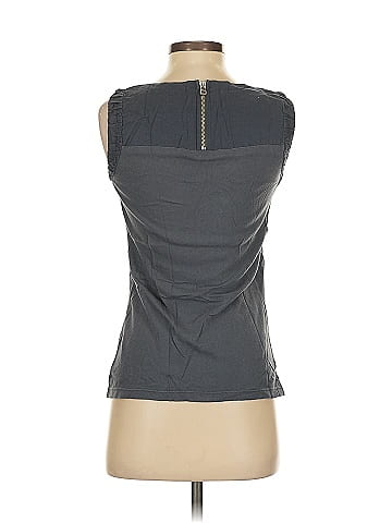 Velvet Sleeveless Blouse (view 2)