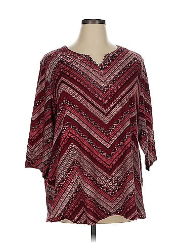 Catherines 3/4 Sleeve Blouse (view 1)