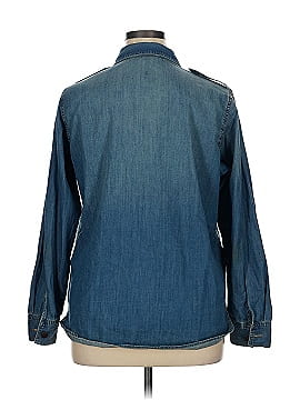 CAbi Long Sleeve Button-Down Shirt (view 2)