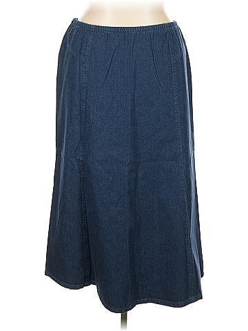 Orvis Denim Skirt (view 2)