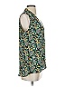 Rose + Olive 100% Polyester Teal Tank Top Size S - photo 4
